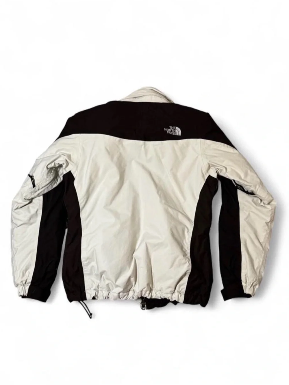North Face HyVent technical winter ski shell jacket in a Brown and Ivory Size S
